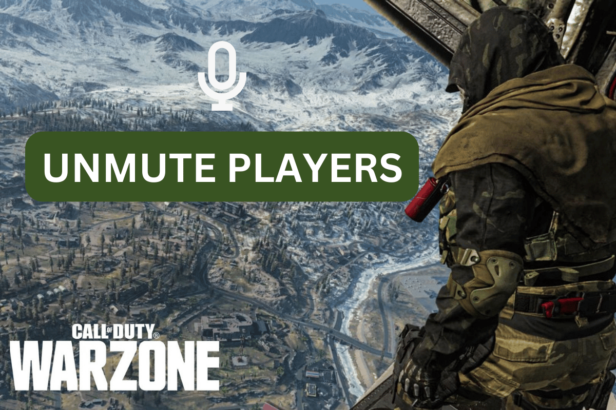 Cómo dejar de silenciar a los jugadores en Warzone