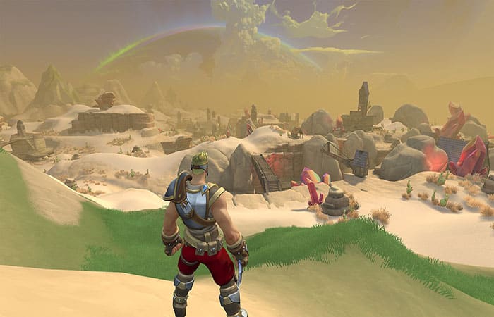 ¿Quieres aprender cómo jugar Realm Royale si eres principiante? Realm Royale se ha convertido rápidamente en uno de los juegos de batalla real más populares. Aunque el juego todavía está en la versión Alpha y se actualiza con frecuencia, ya tiene todos los elementos de un juego completo. A medida que Fortnite sigue dominando el mundo del Battle Royale y los videojuegos en general, Realm Royale ha llegado para ofrecer características diferentes a otros juegos con el fin de diferenciarse y volverse único. Si quieres iniciarte en el juego o lo has jugado antes, pero quieres comprender mejor los diversos elementos exclusivos de Realm Royale, hemos elaborado una guía para principiantes para que lo sepas todo. imagen Los conceptos básicos Battlegrounds, Realm Royale es un Battle Royale desarrollado por Hi-Rez Studio de Paladins, un juego de disparos en primera persona (FPS) con clases similares a Overwatch. La forma básica de Realm Royale le resultará familiar a cualquiera que haya jugado una batalla real antes. El juego contiene un mapa enorme y comienza haciendo que todos los jugadores vuelen permitiéndoles elegir dónde quieren aterrizar. La mayoría de las mecánicas fundamentales de Battle Royale se aplican a este juego. El objetivo es sobrevivir más tiempo, buscar equipo para mejorar a tu personaje mientras el campo de batalla se reduce con la zona de la muerte. En Realm Royale, la niebla se está cerrando. Con sus raíces originales de Paladins, Realm Royale trae un sistema de clases al modo Battle Royale. No es como en PUBG o Fortnite, donde todos los jugadores comienzan igual, desarmados y todas las armas están disponibles para todos los jugadores. En Realm Royale hay diferentes clases con diferentes habilidades. A diferencia de Paladins, donde hay héroes únicos con personalidades distintas, Realm Royale utiliza un sistema de clases clásico al estilo de los juegos de rol. Los jugadores pueden elegir entre cinco clases diferentes al comienzo del juego, cada una con diferentes habilidades. Son guerrero, ingeniero, asesino, mago y cazador. Una característica que recuerda mucho a Paladins son las monturas. De hecho, puedes usar una montura para moverte más rápido en el mapa. Mantenerse con vida Hay diferentes formas de mantener vivo a tu personaje en Realm Royale. Cada jugador comienza con 1200 de salud y no hay forma de aumentar ese número. Pero para hacerte más resistente, puedes recolectar armaduras. La armadura te dará más salud además de tu salud y la capacidad máxima de tu escudo depende del arma que hayas recogido. Cuando tienes el conjunto completo de la mejor armadura, puedes tener un máximo de 1200 puntos de escudo. Tu armadura y tu salud se pueden regenerar con pociones o frascos lanzados por guerreros si juegas como este personaje o tu compañero de equipo lo tiene. Al igual que otros juegos de Battle Royale, hay una mecánica de actualización. En este caso, te convertirás en un pollo y solo podrás correr hasta que expire, sea rematado o salvado por un compañero de equipo. Equipar y forjar Como en la mayoría de los juegos de Battle Royale, Realm Royale se enfoca principalmente en recolectar equipo para equipar a tu personaje para la batalla. Al comienzo de una partida, buscarás lugares con cajas que contengan armas, pociones y habilidades para tu personaje. El equipo viene en diferentes rarezas (en orden): blanco, verde, morado y naranja. Cuanto más raro sea el objeto, más fuerte es y esto se aplica a las habilidades, pero también a las armas y armaduras. El equipo se puede encontrar eliminando enemigos. Cada objeto que tenía el enemigo sobre él quedará en el suelo tras su eliminación pero solo podrás coger los objetos que correspondan a tu clase. Fragua El mejor equipo, incluso si tienes que forjar. Hay forjas por todo el mapa donde los jugadores pueden hacer pociones de salud o de armadura. Pero también armaduras legendarias, habilidades legendarias y un arma legendaria. El uso de una fragua le pedirá fragmentos que se pueden obtener desencantando elementos que no necesita. Pero también lleva tiempo, 30 o 60 segundos dependiendo de lo que quieras crear. Durante este tiempo, deberá permanecer cerca de la fragua y otros jugadores podrán ver que la fragua está funcionando, por lo que esto les alertará de que hay alguien cerca. Las armas legendarias requieren la mayor cantidad de recursos para forjar, 120 fragmentos y una pepita de pollo que se puede obtener eliminando a otro jugador. También pueden estar encantados con un elemento como el fuego, un rayo o el hielo. El fuego inflige daño adicional con el tiempo y reduce la regeneración de salud, los rayos revelan a los enemigos que están a cubierto y el hielo los ralentiza. Opciones de forja: • Pociones de vida (3) - Costo: 30 fragmentos. Tiempo: 30 segundos • Pociones de armadura (3) - Costo: 30 fragmentos. Tiempo: 30 segundos • Pieza de armadura legendaria (aleatoria) - Costo: 60 fragmentos. Tiempo: 60 segundos • Habilidad legendaria - Costo: 90 fragmentos. Tiempo: 60 segundos • Arma legendaria: cuesta 120 fragmentos, 1 pepita de pollo. Tiempo: 60 segundos Clases Entonces, hay 5 clases diferentes disponibles en Realm Royale: Guerrero, Ingeniero, Asesino, Mago y Cazador. Si bien todas las armas y pociones clásicas están disponibles para todas las clases, las diferentes habilidades de cada una crean diferentes estilos de juego. Cada clase tiene un total de 6 habilidades. Estas habilidades se pueden aumentar durante el juego, aumentando su poder y disminuyendo su tiempo de reutilización. 2 de ellos están desbloqueados por defecto y son de la misma naturaleza para cada clase: una habilidad pasiva y una habilidad de movimiento. Las otras 4 habilidades son más poderosas y diversas, pero no se desbloquean de inmediato. En cambio, estas habilidades se encuentran como armas, armaduras y pociones. Solo se pueden equipar 2 capacidades al mismo tiempo. Cada clase también tiene un arma legendaria, un arma muy poderosa única para cada clase, que solo se puede equipar a través de una Forja o eliminando a un enemigo de la misma clase que ya tenía el arma legendaria. Las armas legendarias son las más mortíferas del juego, pero tienen ciertos inconvenientes en determinadas situaciones. Esto significa que siempre es bueno tener un arma secundaria además del arma legendaria. Las armas legendarias son las que hacen que los estilos de juego difieran entre las clases. Guerrero Las habilidades del guerrero para curar y reparar escudos lo convierten en una buena selección para aquellos que juegan en grupos, ya que puede ser útil para los aliados. También es genial para los nuevos en el juego. En el lado negativo, es un poco más débil que otras clases que se centran en el daño. Capacidades predeterminadas: • Pasiva: gana 5 de salud por segundo. • Movimiento: salto heroico: salta una gran distancia y altura. Esta habilidad inflige daño al impactar si aterrizas sobre un enemigo. Capacidades avanzadas: • Vial of Healing: lanza un vial que cura a los aliados. El vial también puede curarte si lo arrojas a tus pies. • Poción de protección: lanza un frasco que repara escudos. Funciona igual que el Vial of Healing. • Disparo de red: lanza una red que reduce temporalmente la velocidad de movimiento de los enemigos. • Carga: corre una pequeña distancia e inflige daño a los enemigos que se encuentran en tu camino. • Arma legendaria: Hacha de batalla El hacha de batalla es un arma de proyectiles de uso ilimitado que inflige más daño cuando se lanza desde la distancia. Con una velocidad bastante baja, resulta difícil usarlo bien desde la distancia, pero el daño es enorme. Ingeniero Mientras que las otras clases son dinámicas, el ingeniero es bueno organizando una base defensiva o ayudando a despejar otra base enemiga. Al final, el posicionamiento es realmente importante como ingeniero, especialmente cuando la niebla se está reduciendo. Si estás en una posición en la que los enemigos se verán obligados a encontrarte, tendrás la ventaja. Pero si te atrapan afuera, las otras clases estarán mejor equipadas para el duelo que tú. Capacidades predeterminadas: • Pasiva: gana 5 puntos de poción por segundo. • Movimiento: Empujar - Un gran salto vertical. Capacidades avanzadas: • Barricada: despliega una barricada que bloquea el fuego enemigo durante un breve período de tiempo. • Despliegue de torretas: despliega dos torretas que apuntarán automáticamente a los enemigos cercanos. • Bomba de fuego: lanza una bomba de napalm que deja un área de fuego por un corto tiempo. • Tótem curativo: despliega un tótem que te cura a ti y a tus aliados. • Arma legendaria: Lanzador de plasma El lanzador de plasma es básicamente un lanzagranadas, que dispara proyectiles que explotan al impactar. Mientras que otras armas legendarias requieren más precisión, el lanzador de plasma inflige daño en un área de efecto, que es su fuerza pero también su debilidad. Puedes usarlo en lugares cerrados o detrás de cubiertas y puede ser muy poderoso contra grupos de enemigos, pero tal vez no tanto como otras armas legendarias. Asesino Como era de esperar, el Asesino se basa en una mezcla de sigilo y velocidad en combate para sorprender a sus enemigos. En combate cuerpo a cuerpo, el Asesino usa mejor sus habilidades para desorientar y evitar que los enemigos se toquen entre sí. Pero se usan más desde la distancia para eliminar enemigos una vez que desbloquean su arma legendaria. Capacidades predeterminadas: • Pasiva: gana un 10% de velocidad de avance. • Movimiento: Parpadeo: se teletransporta una distancia corta. Capacidades avanzadas: • Bomba de choque: lanza una bomba que derriba a los enemigos o te empuja hacia adelante. • Ghost Walk: te vuelves inalcanzable y aumentas tu velocidad de movimiento, lo que elimina todas las desventajas. • Dron sensorial: despliega un dron que revela a los enemigos cercanos. • Pantalla de humo: crea una pantalla de humo que bloquea la visión de los enemigos y te vuelve sigiloso. • Arma legendaria: rifle de francotirador El rifle de francotirador es el arma más poderosa del juego, con un tiro en la cabeza seguramente lograrás la eliminación a menos que el enemigo tenga una armadura legendaria al máximo. Pero esto no es práctico durante el combate cuerpo a cuerpo porque tendrás que recargar en particular después de cada disparo. Mago Si bien la mayoría de las clases dependen en gran medida de su arma legendaria, el verdadero poder del mago proviene de sus habilidades, que ofrecen combinaciones que pueden ser letales con habilidad y precisión. Capacidades predeterminadas: • Pasiva: Obtienes un 30% de efectividad en las pociones. • Movimiento: Volar: permite que el mago vuele durante un breve período de tiempo. Capacidades avanzadas: • Vial explosivo: lanza un vial que explota al impactar, infligiendo daño y ralentizando a los enemigos. • Bola de fuego: lanza una bola de fuego que inflige daño a los enemigos. • Bloque de hielo: queda atrapado en el hielo por un corto tiempo, te cura, eres invencible pero no puedes moverte. • Muro: saca un muro del suelo. Puede usarse como cobertura y para lanzar al mago al aire si lo golpea. • Arma legendaria: Tirachinas La honda es un arma explosiva que puede causar un gran daño si golpeas los tres proyectiles. Mientras que otras armas legendarias causan mucho daño con un solo proyectil, el tirachinas arroja 3, por lo que si fallas uno o dos, aún causarás daño. Y el mago también tiene otras habilidades que causan daño. Cazador Si eres un especialista en FPS y buscas una clase, el Hunter podría ser para ti. Si tienes una precisión excelente, especialmente con proyectiles, el Cazador es una clase que puede ser extremadamente letal. Aquellos que prefieren jugar inteligentemente en lugar de depender de la mecánica se sentirán mucho más cómodos con otras clases. Capacidades predeterminadas: • Pasiva: gana un 10% de velocidad con la recarga y el cambio de arma. • Movimiento: Ruede en la dirección que elija. Capacidades avanzadas: • Disparo explosivo: lanza un proyectil explosivo. • Antorcha: dispara una antorcha que revela a los enemigos cercanos. • Mina de proximidad: establece una mina que explota cuando hay un enemigo cerca. • Retirada: retrocede y entra en modo sigiloso. Puede usarse a la defensiva como escape pero también para cazar usando la dirección opuesta a la que desee. • Arma legendaria: arco Como era de esperar, el Hunter's Bow es un arma de proyectiles. El arco puede disparar inmediatamente, pero hay un pequeño tiempo de carga para que las flechas inflijan el máximo daño. El arco, en su máximo daño, hace mucho daño y dispara un proyectil rápido. Es devastador en manos de un maestro. Conclusión Como puedes ver, esta son algunas técnicas de los personajes de Realm Royale. Existe mucho más que aprender sobre este juego, pero con estos conceptos básicos podrás comenzar con tus partidas. Esperamos haberte ayudado con esta información.