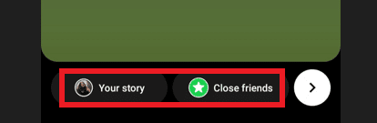 Ahora puede volver a publicarlo grabando Su historia a continuación o incluso agregar solo amigos cercanos también.  Cómo volver a publicar una historia en Instagram
