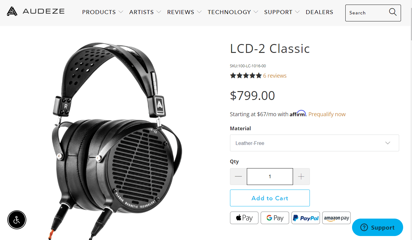 Audeze LCD 2 Clásico |  ¿Qué es la imagen de audio?