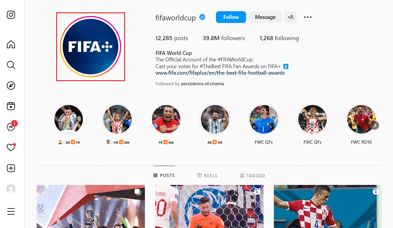 abra la cuenta de IG objetivo y haga clic en la foto de perfil con el anillo de color para ver las últimas historias de esa cuenta |  Cómo ver las historias de Instagram sin que ellos lo sepan