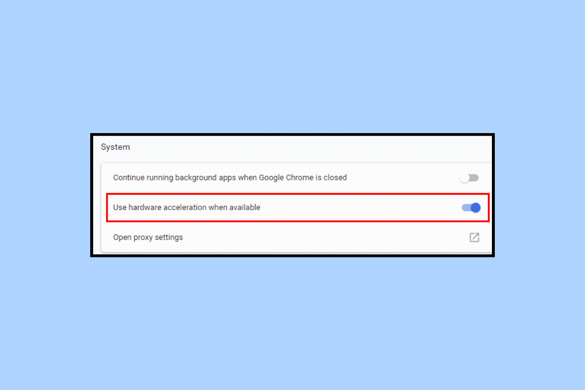 ¿Qué es la aceleración de hardware de Google Chrome?