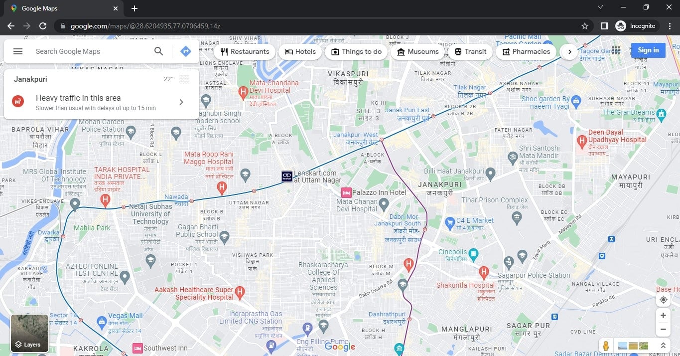 mapas de Google