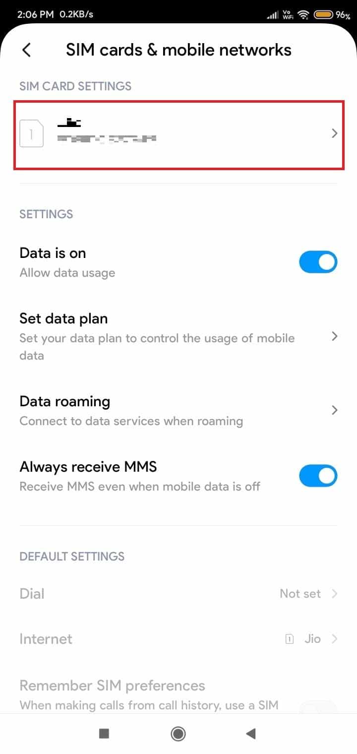 toque su número en CONFIGURACIÓN DE LA TARJETA SIM. ¿Por qué mi teléfono dice LTE en lugar de 5G?