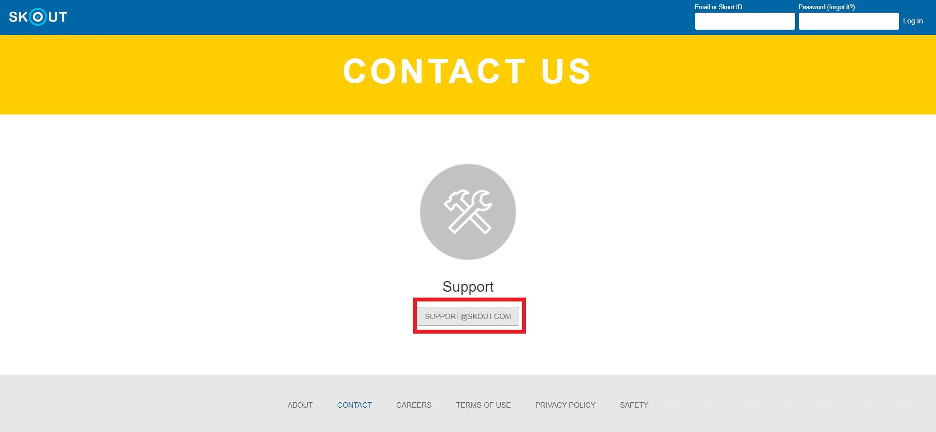 CONTÁCTENOS |  Cómo eliminar una cuenta de Skout