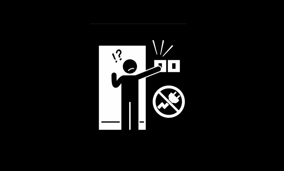 ¿Qué debo hacer cuando se cortó la luz en una habitación?