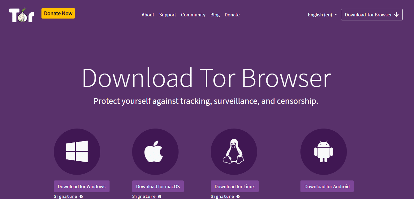 descargar navegador Tor.  Cómo ocultar mi dirección IP sin VPN