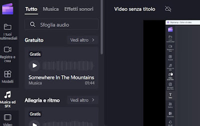 Música a vídeo Clipchamp música de vídeo