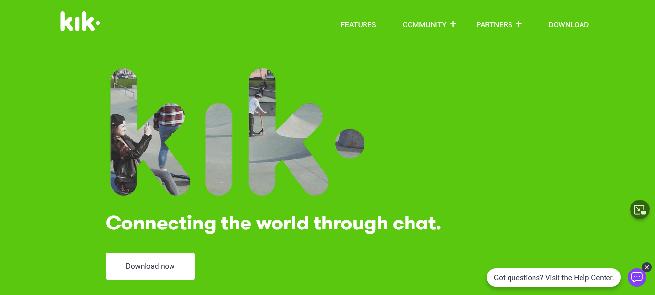 Sitio web oficial. es kik una aplicacion de citas