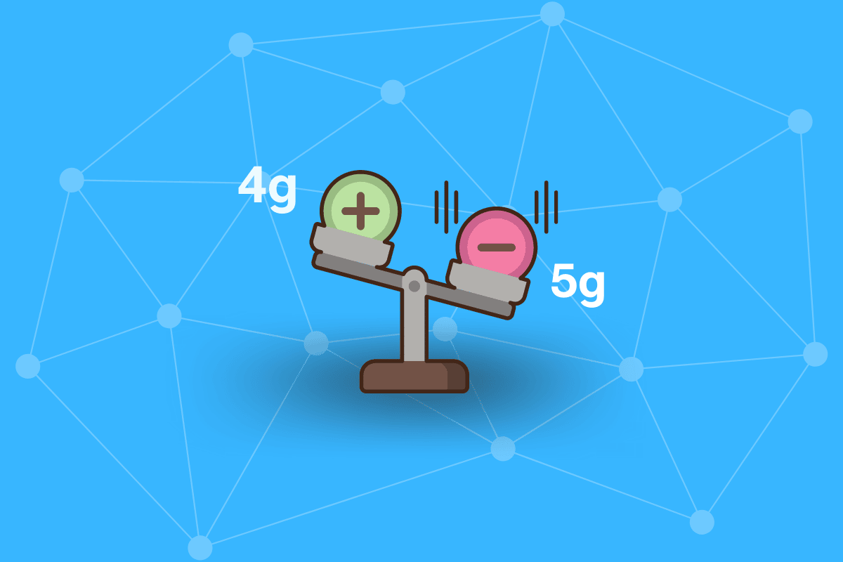 ¿Cuáles son las desventajas de 5G sobre 4G?