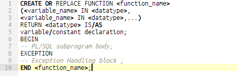 Una guía completa sobre el procedimiento y la función en PL SQL ...