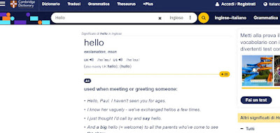 diccionario de Cambridge