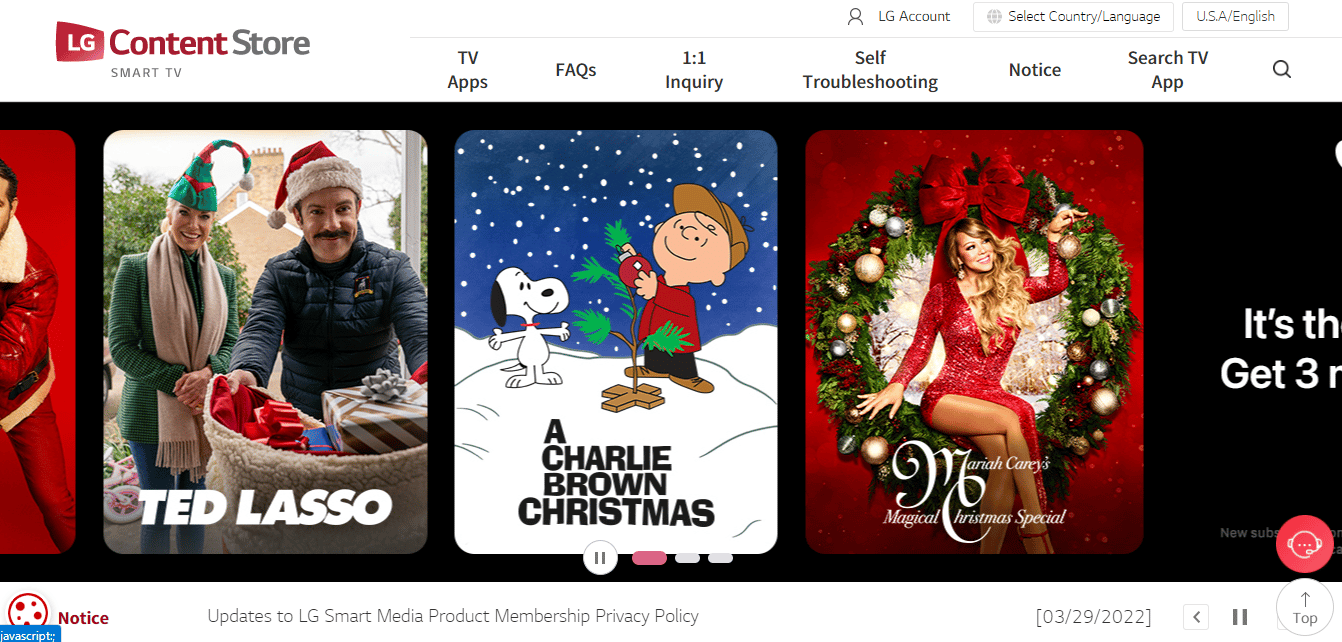 Tienda de contenido de LG |  Cómo ver Hulu en Smart TV