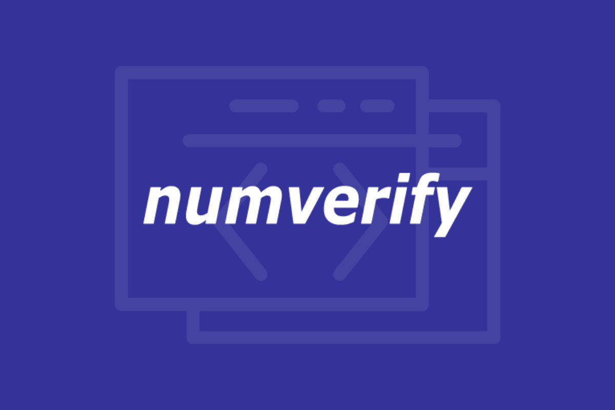 ¿Qué es la API de Numverify?