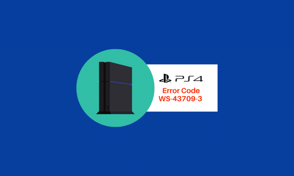 Corrige el código de error WS-43709-3 en PS4