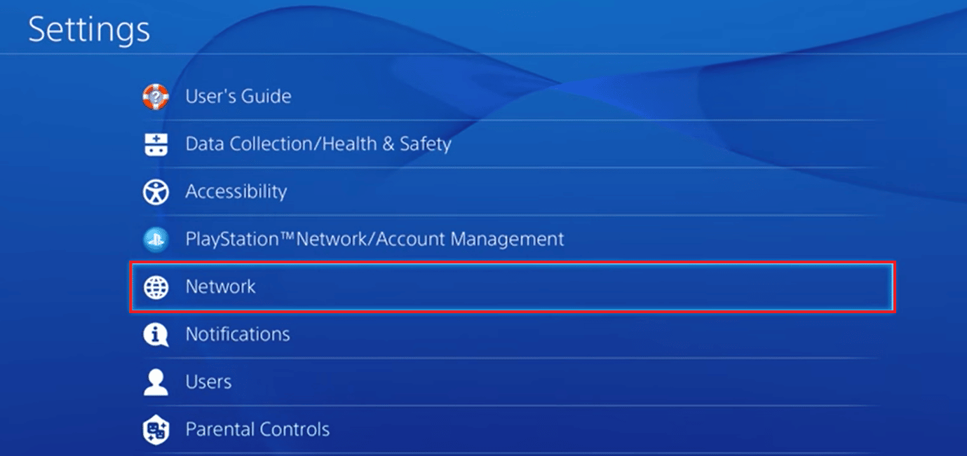 configuración de red. Corrige el código de error WS-43709-3 en PS4