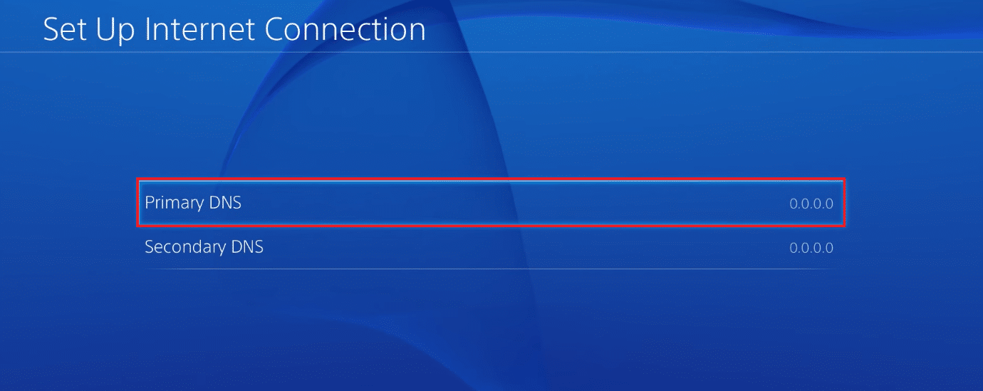 DNS PRIMARIO EN PS4. Corrige el código de error WS-43709-3 en PS4