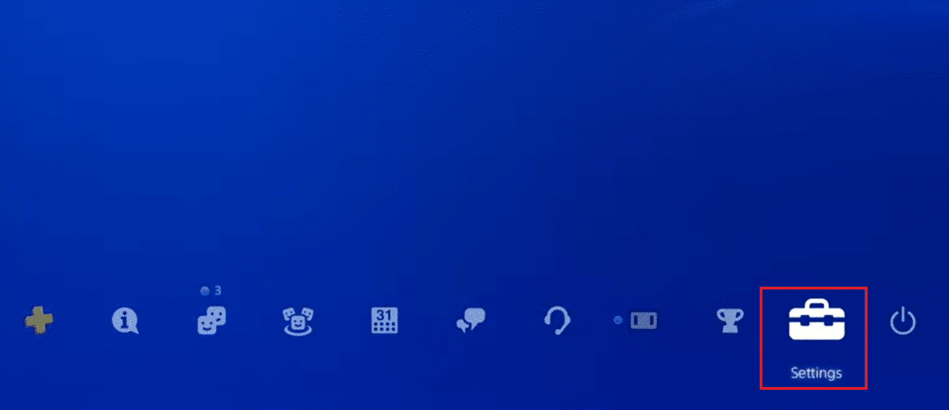 Configuración en PS4