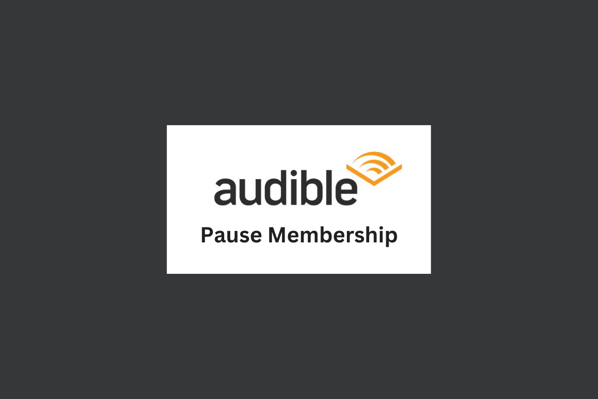 Cómo pausar la membresía de Audible