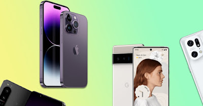 teléfono con foto