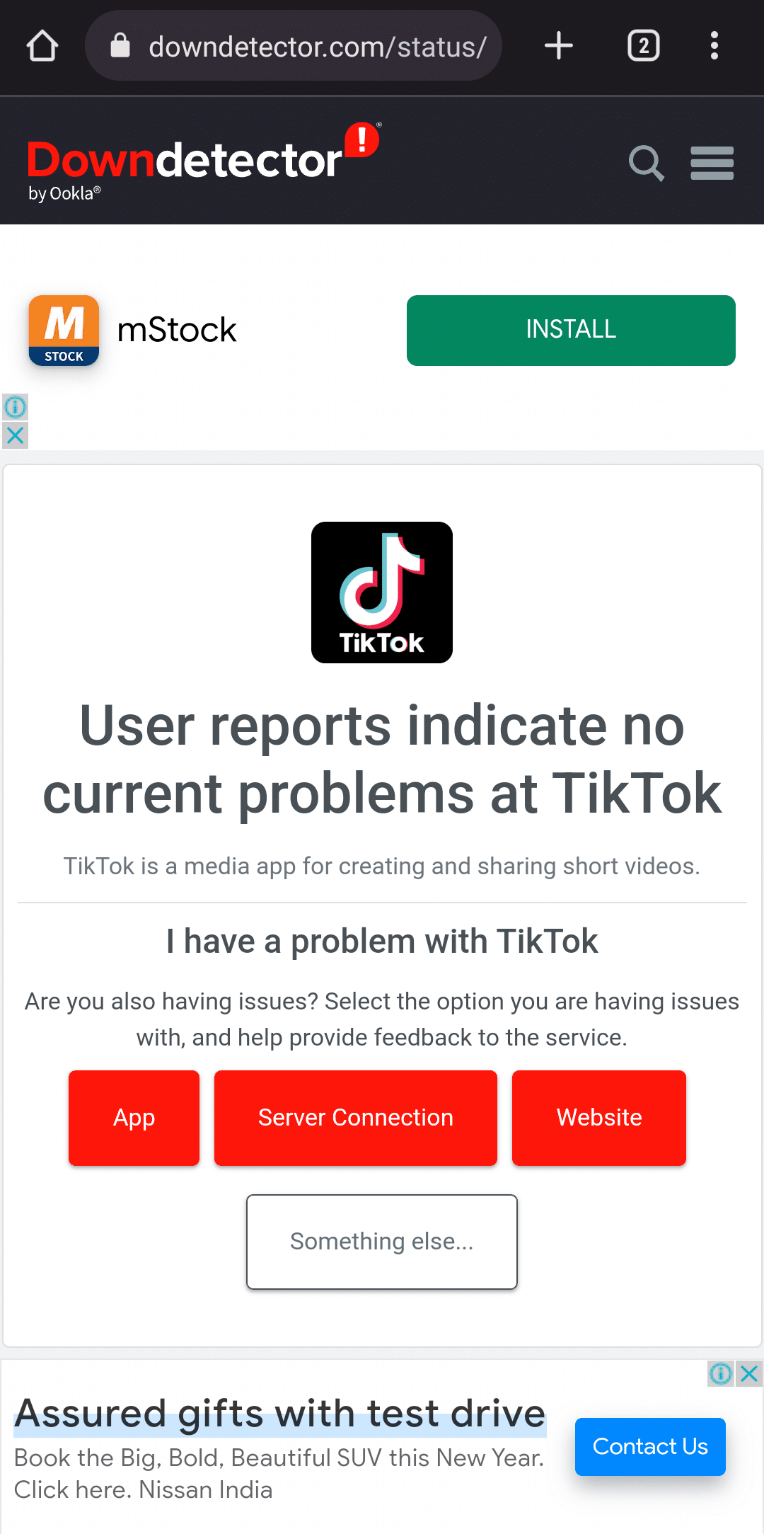 página web detector de bajada |  no puedo cambiar la foto de perfil en tiktok