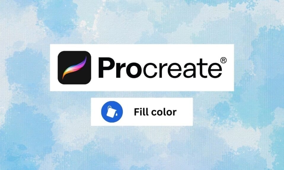 Cómo rellenar el color en Procreate