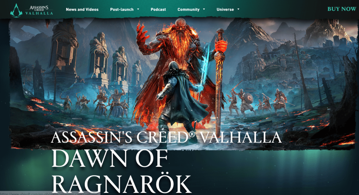 Assassin's Creed Valhalla Dawn of Ragnarok gana el Grammy en el Oscar pero no sin Comedy of Errors