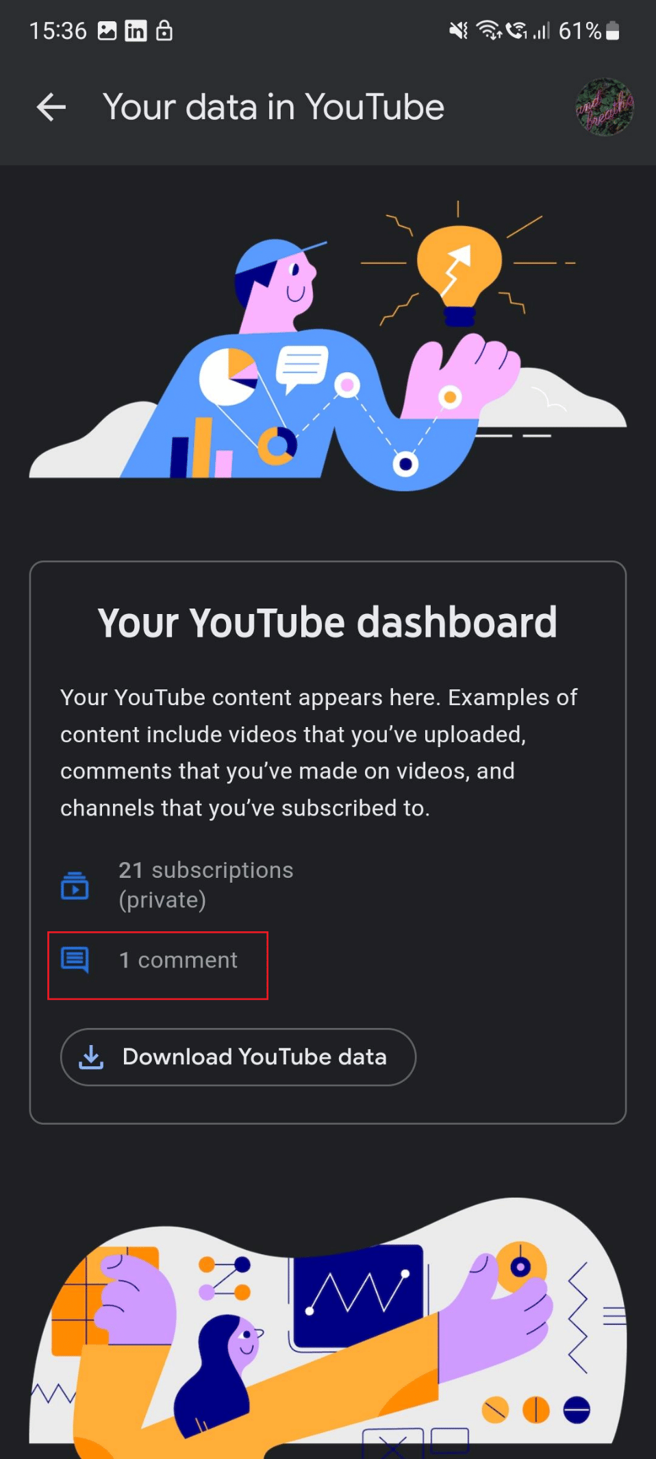 comentar youtube s21