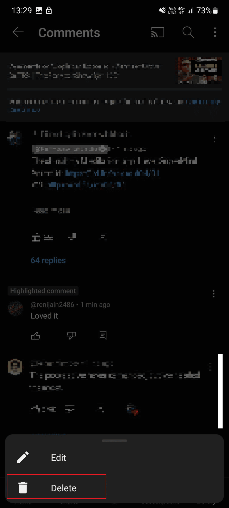 eliminar el teléfono de youtube