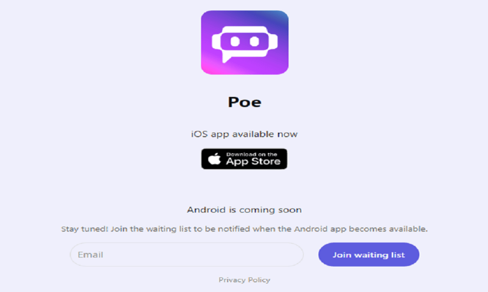 Quora abre su nueva aplicación de IA chatbot Poe