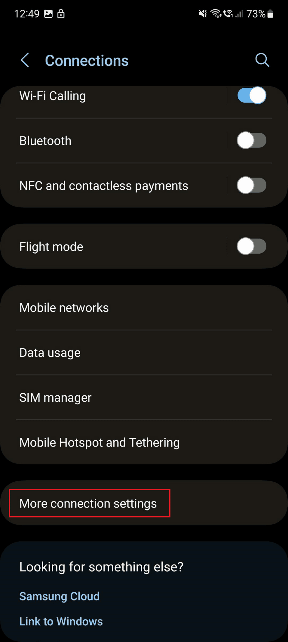 más ajustes de conexión.  Cómo borrar la caché de DNS en Android