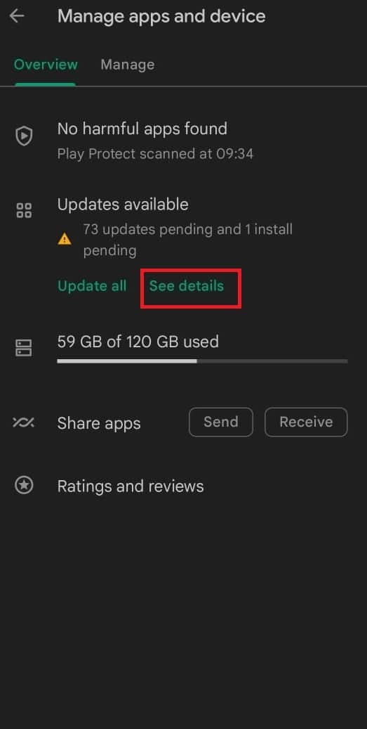 toque en Ver detalles.  10 formas de arreglar el código de error 321 de HBO Max