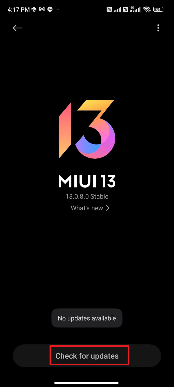 Actualizar Android.  10 formas de arreglar el código de error 321 de HBO Max