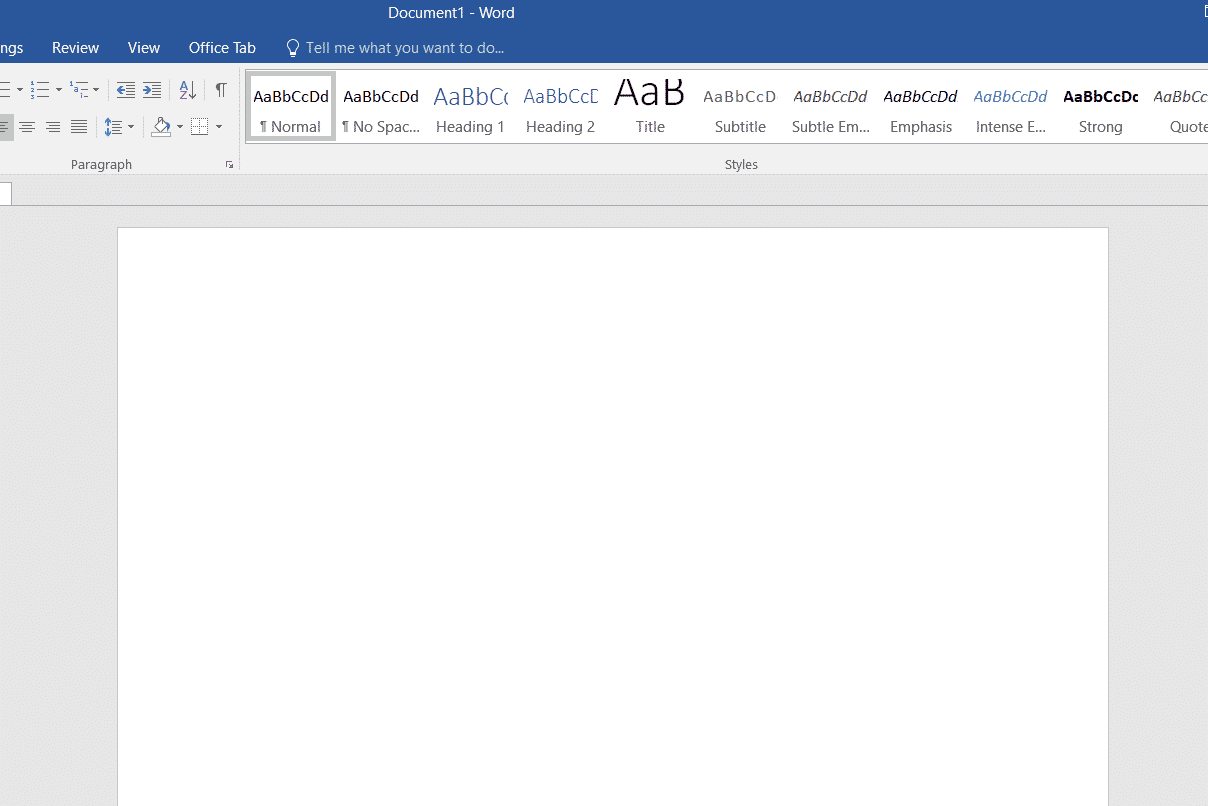 pagina en blanco de microsoft word.  Arreglar el archivo de documento de Word guardado que se abre en blanco