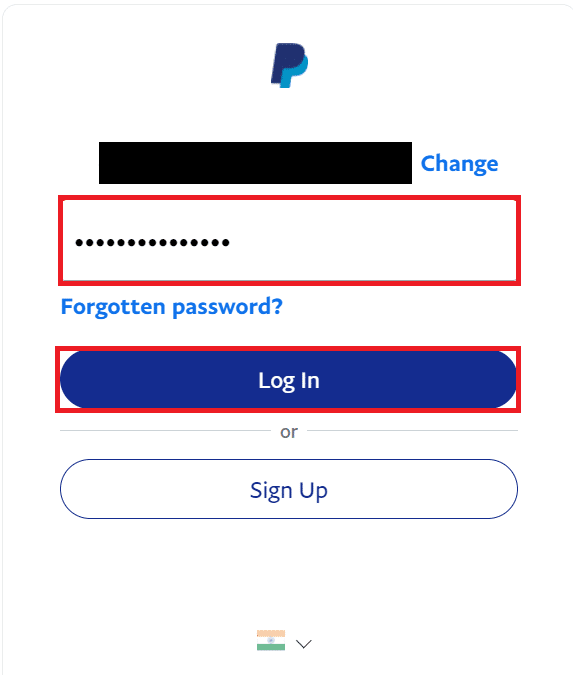 iniciar sesión paypal