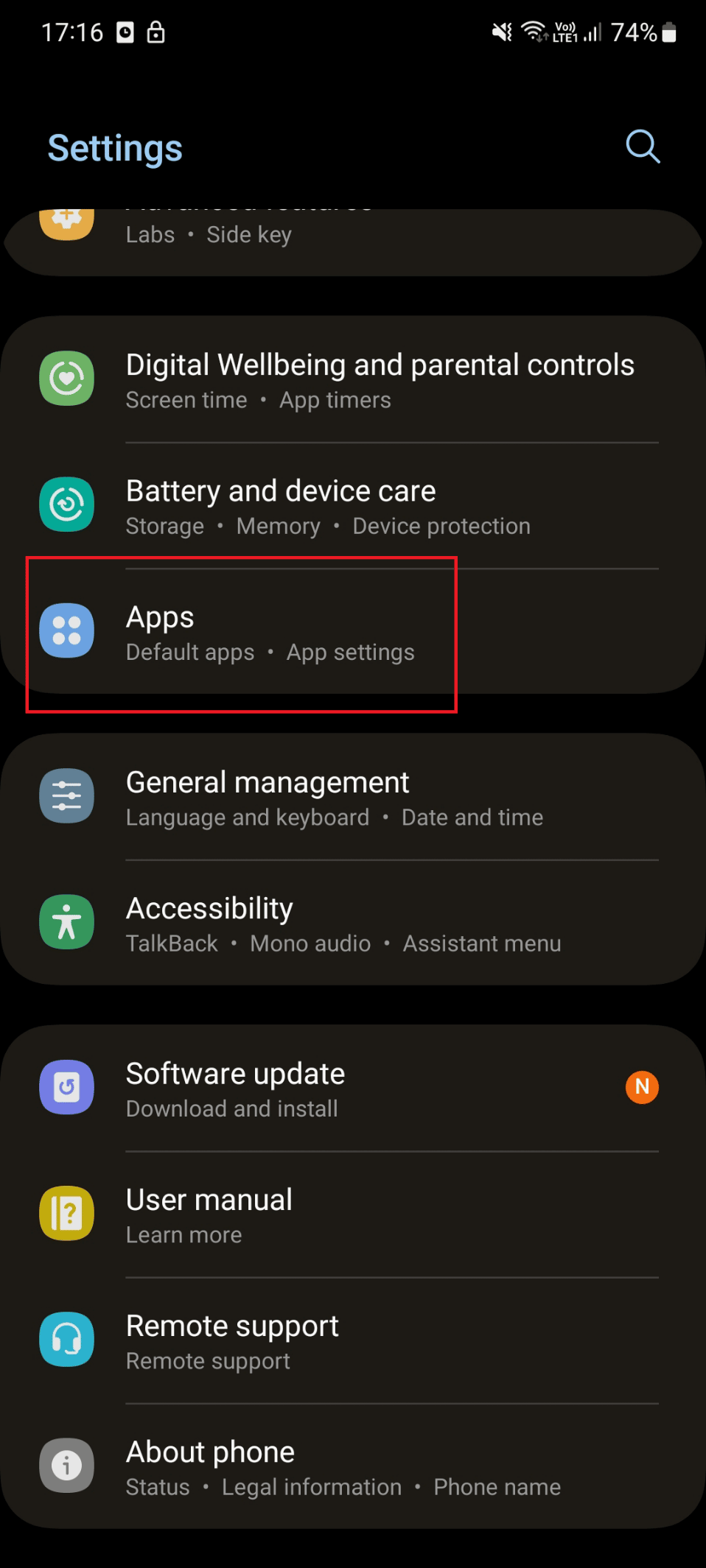 configuración de aplicaciones. 8 formas de arreglar la falla de avance rápido de Hulu