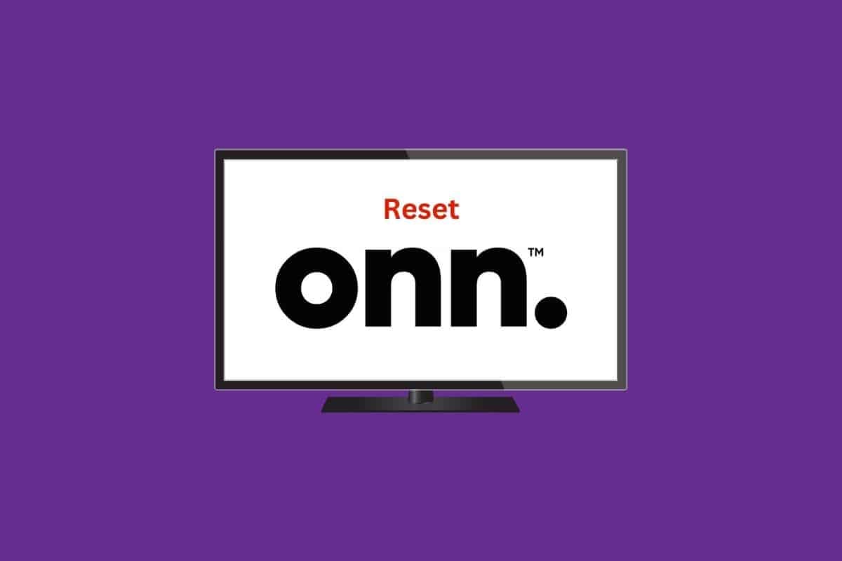 Cómo reiniciar manualmente ONN TV