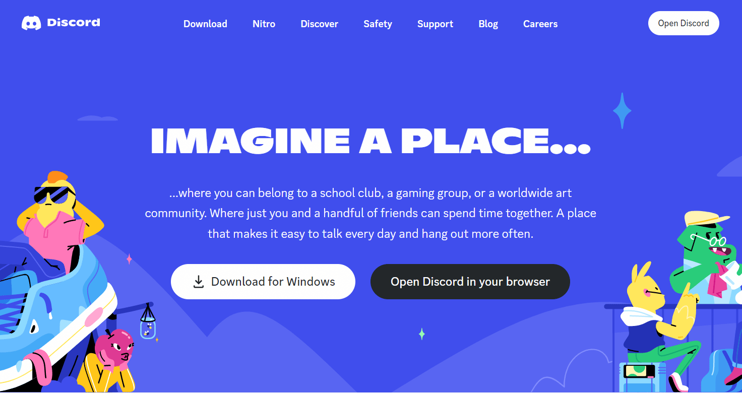página web de discordia 