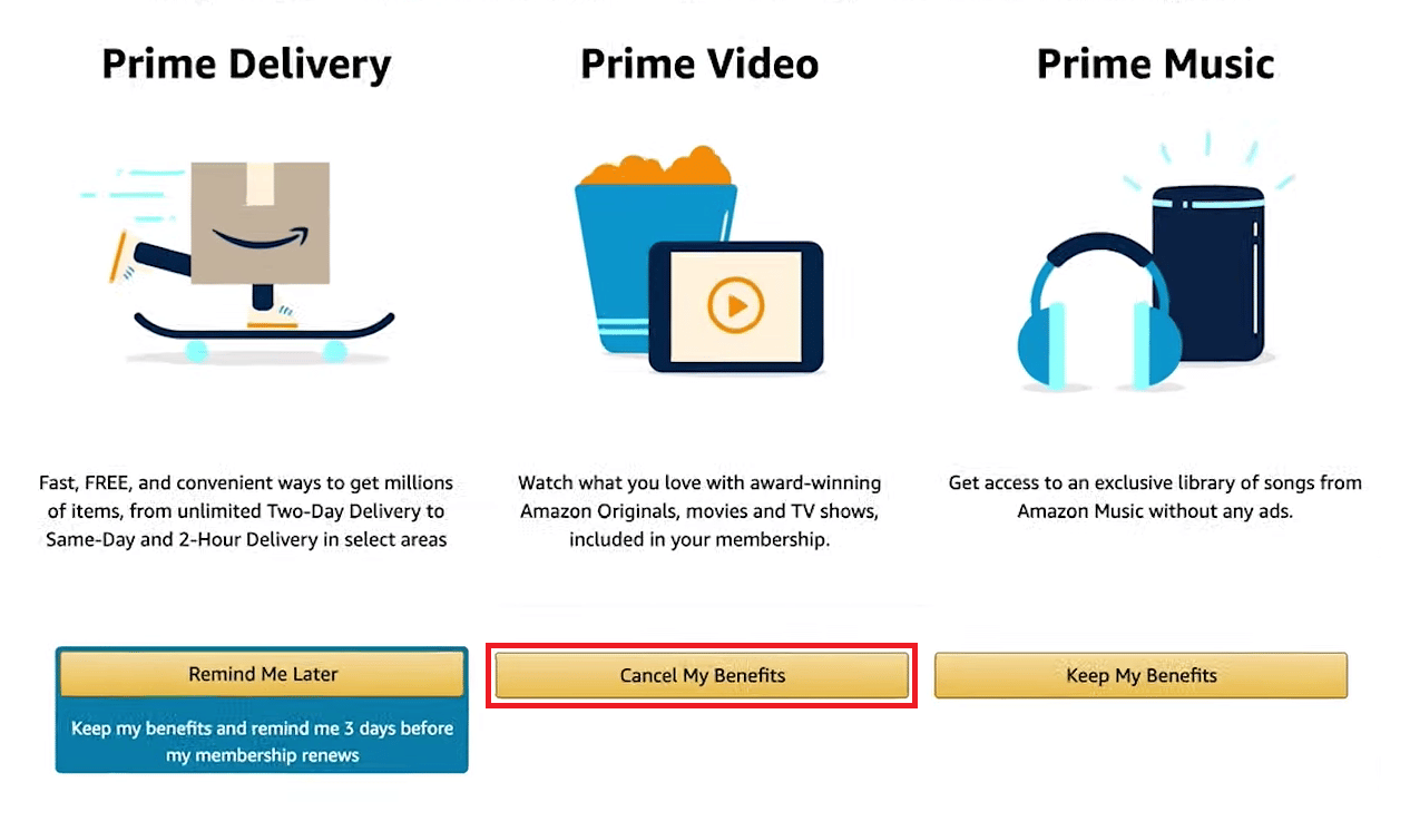 Cómo cancelar Amazon Prime Video Recurso Wordpress