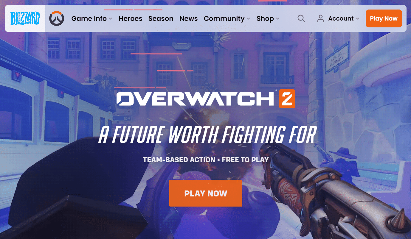 Sitio de Overwatch 2