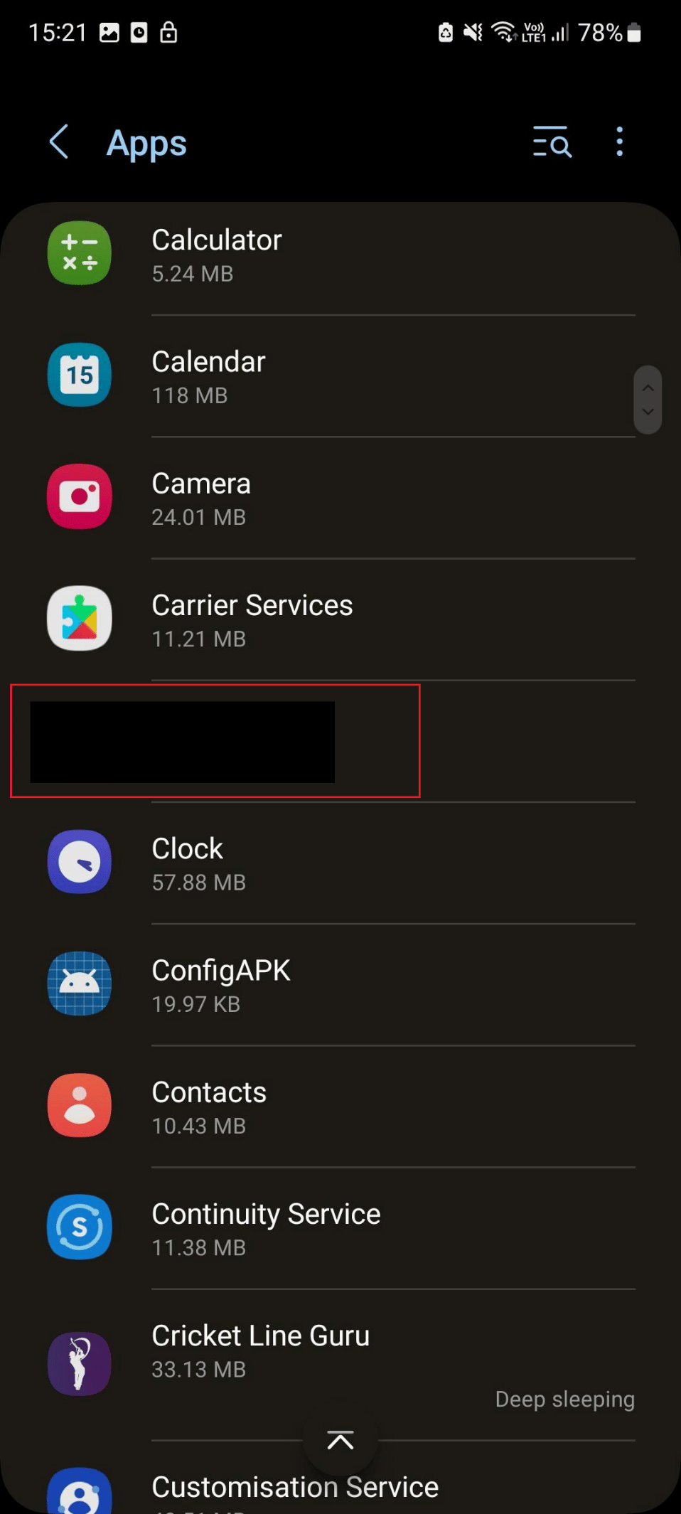 aplicación s21 |  La cámara de Android no funciona