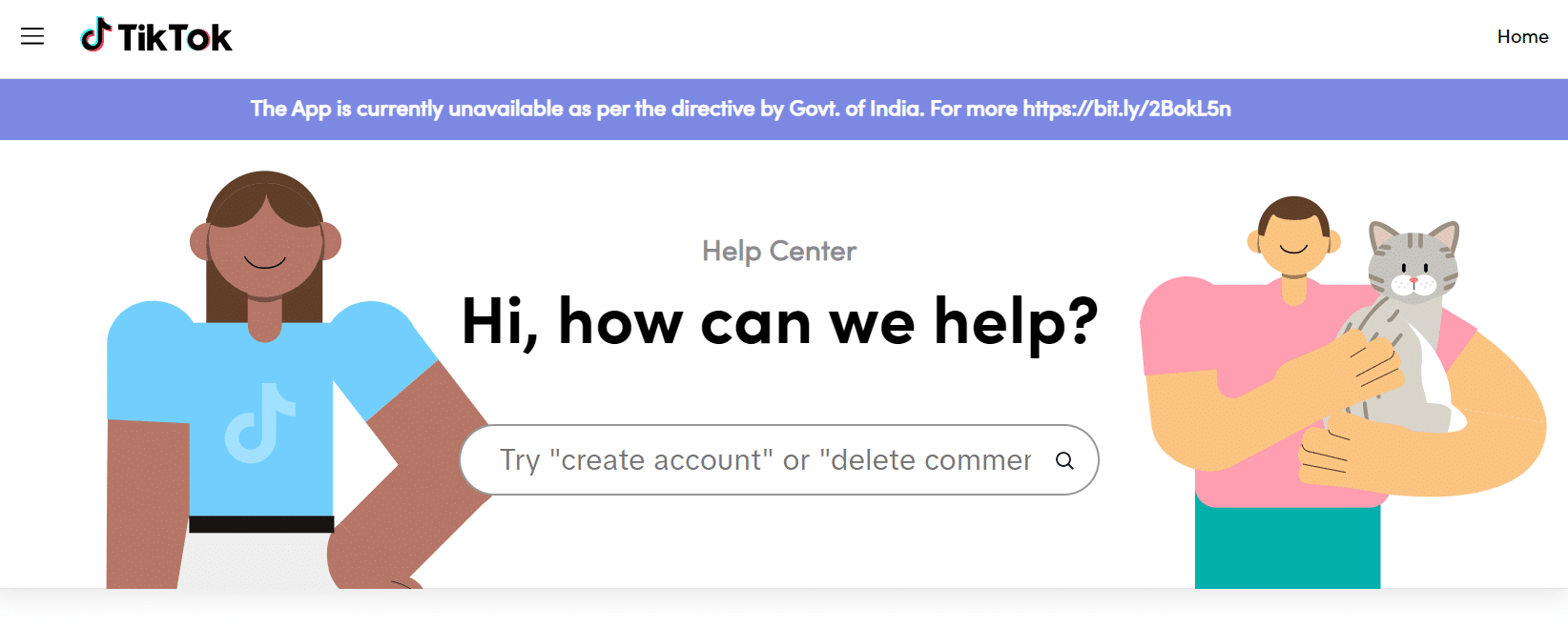 centro de ayuda tiktok 