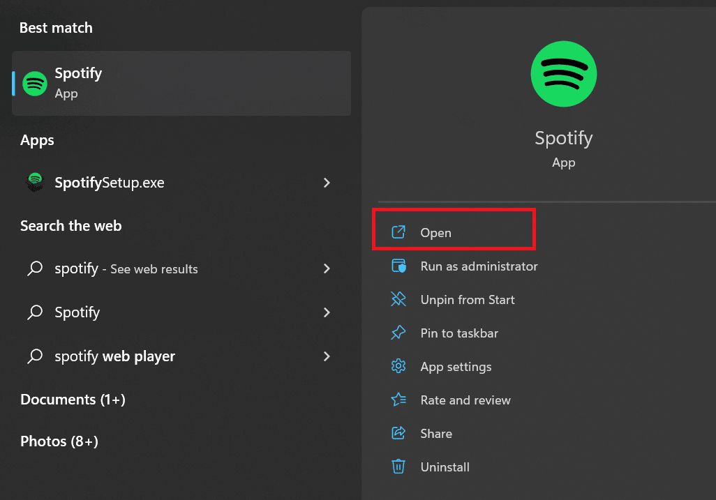 abrir spotify