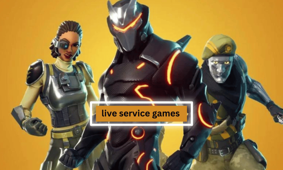 ¿Qué son los juegos de servicio en vivo?