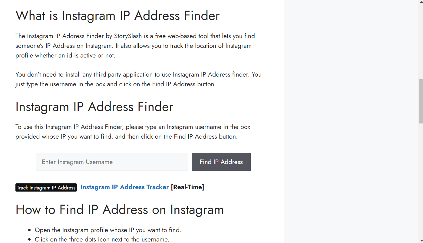 Sitio web de StorySlash