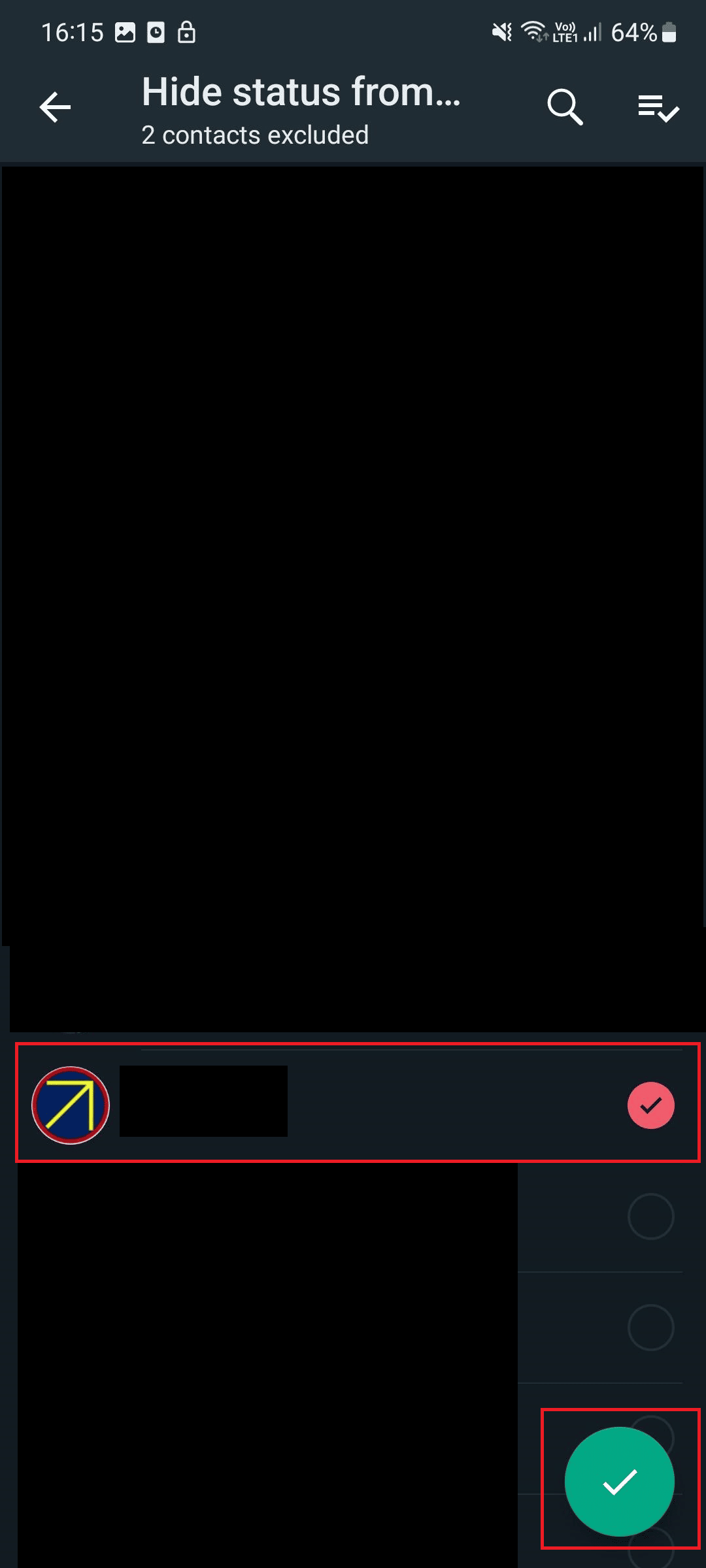 icono de marca de verificación s21