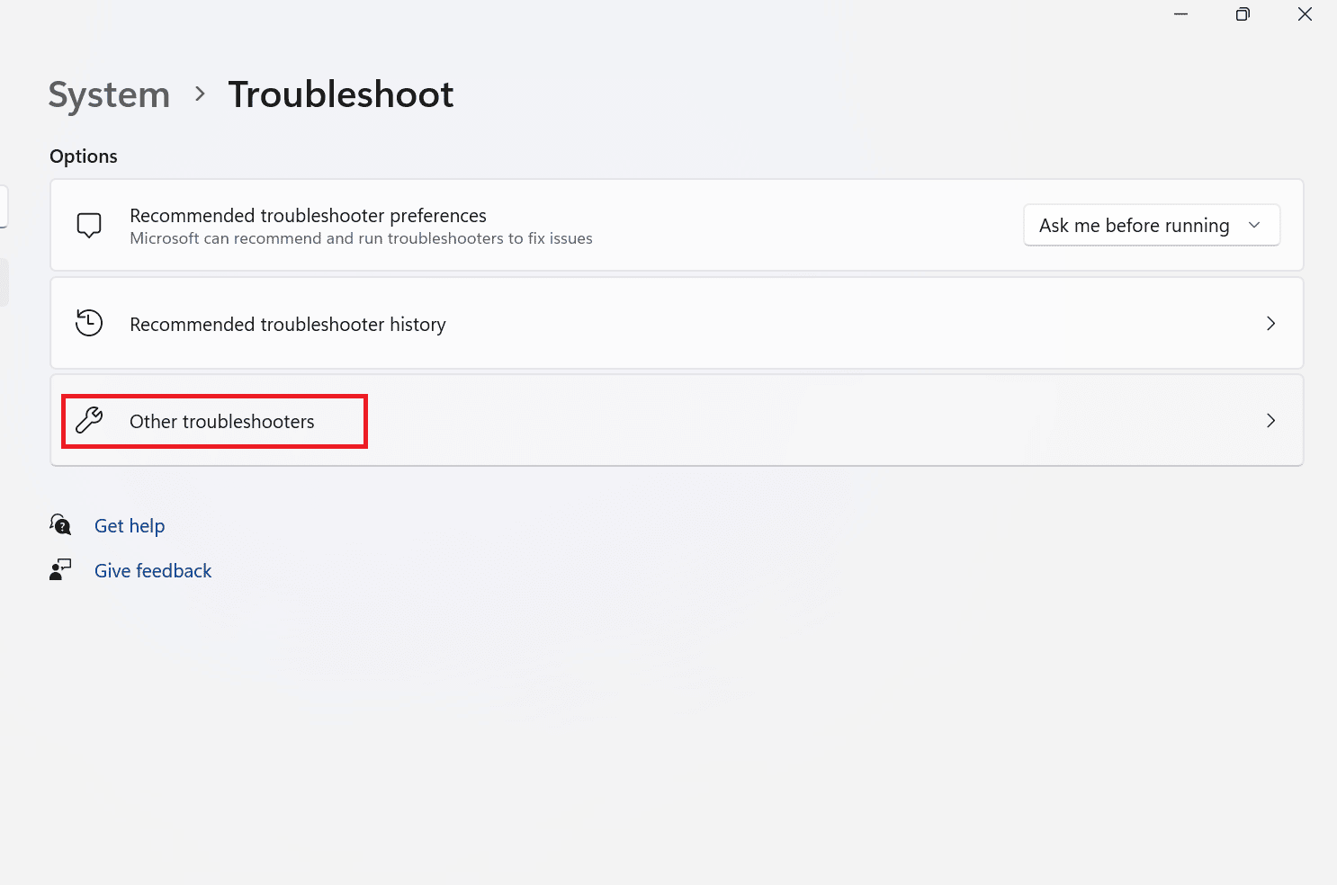 otros solucionadores de problemas en Windows.  Arreglar el controlador PS5 que no funciona en la PC