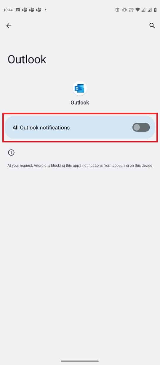 Desactive la opción Todas las notificaciones de Outlook |  Los usuarios de Microsoft Outlook reciben correos electrónicos no deseados en la bandeja de entrada