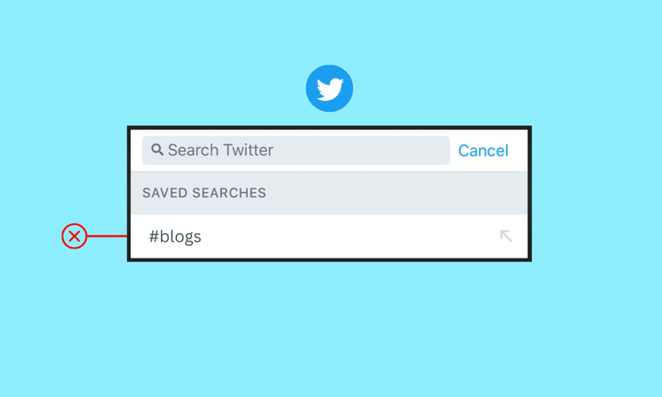 Cómo borrar tus búsquedas guardadas en Twitter