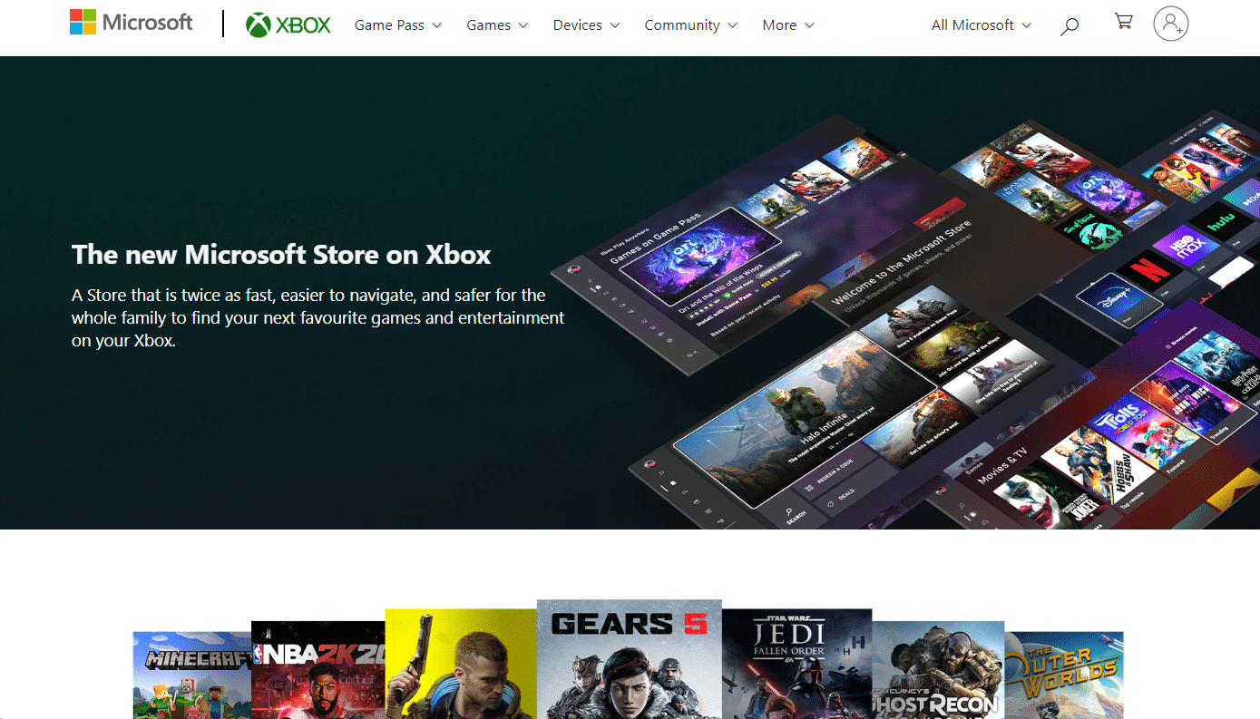 Tienda Microsoft Xbox
